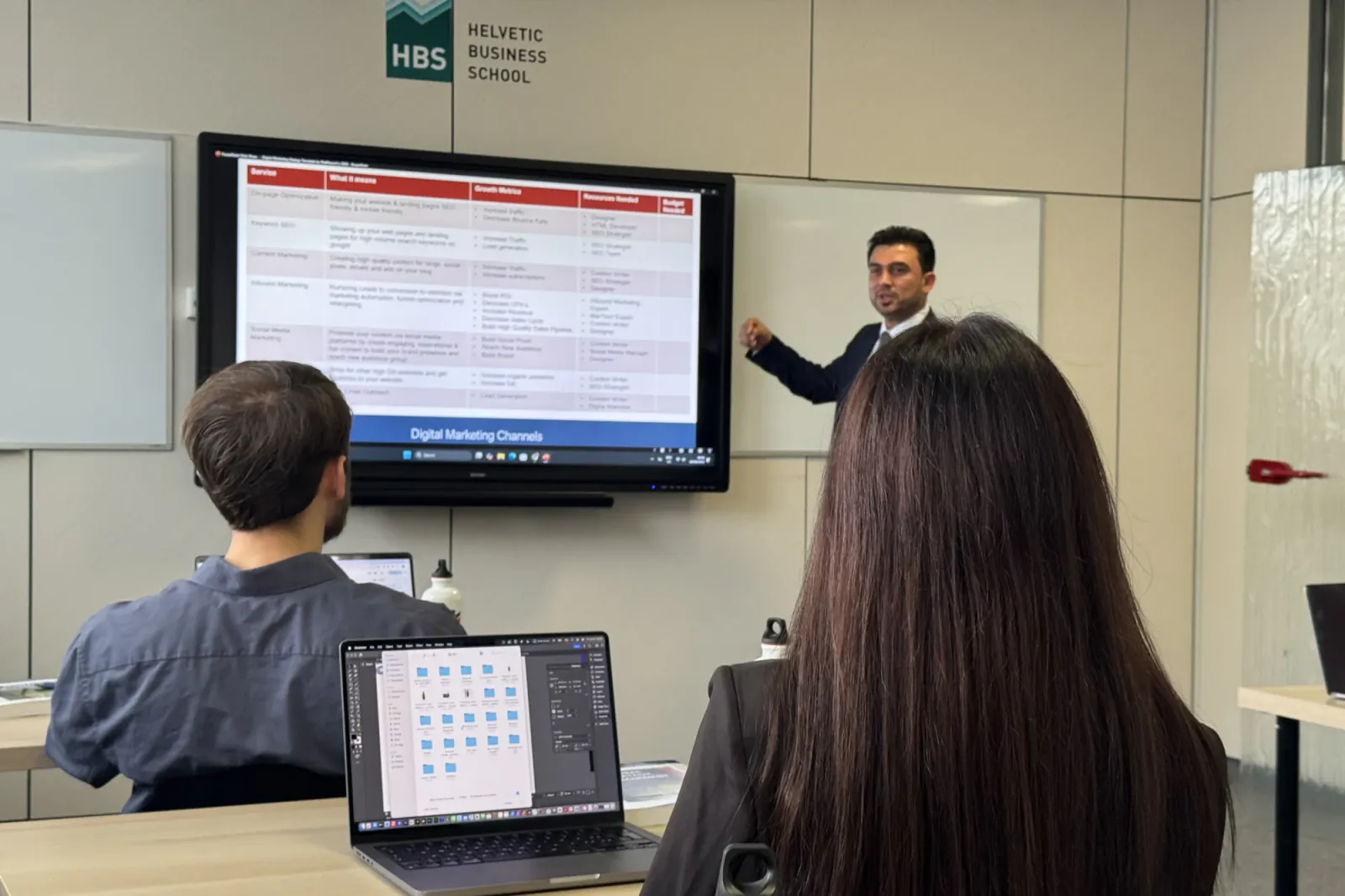 MBA students in a seminar