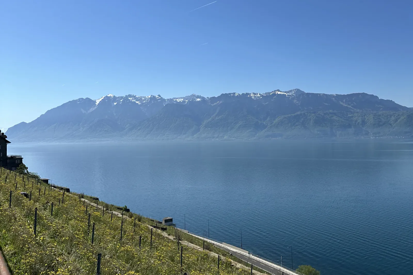 Lake Geneva and the Swiss landscape
